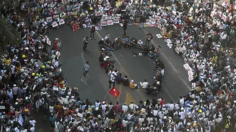 Рекордни по многочисленост протести в Мианма
