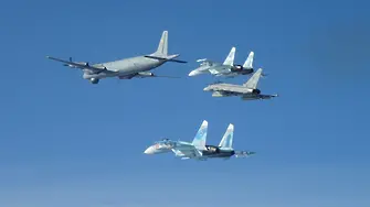 Българските ВВС прехващат руски самолети над Черно море