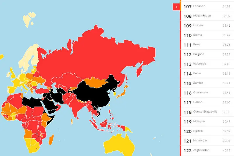 България изпада с още едно място по медийна свобода - до 112-а позиция