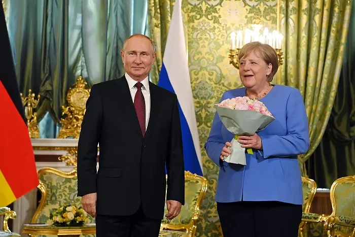 Путин благодари на Меркел за 