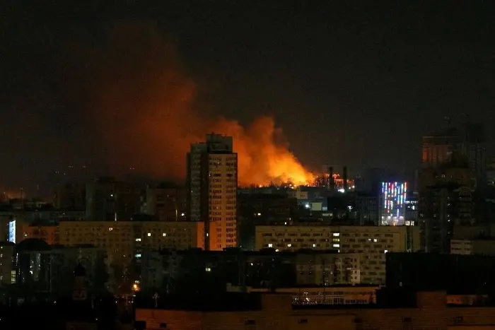 Нощта: вой на сирени огласяше Киев