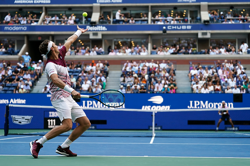 Карлос Алкарас срещу Каспер Рууд на финала на US Open