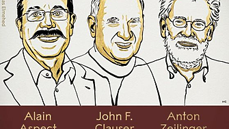 Трима учени получават Нобеловата награда за физика