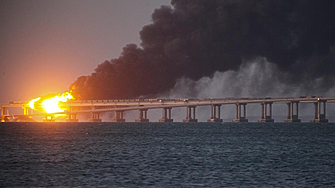 Русия: Бомбата, взривила Кримския мост, била изпратена от Одеса до Русе