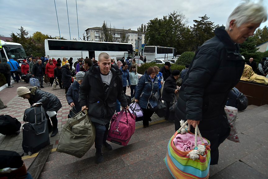 Русия обяви край на евакуацията на цивилни от Херсонска област