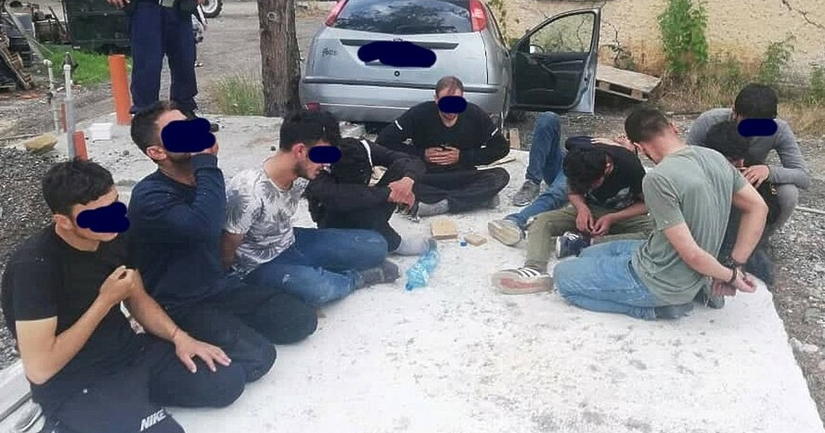 12 нелегални имигранти от Сирия са задържани на Цариградско шосе