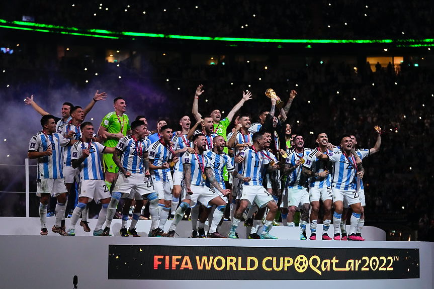 Аржентина излезе на четвърто място по световни титли