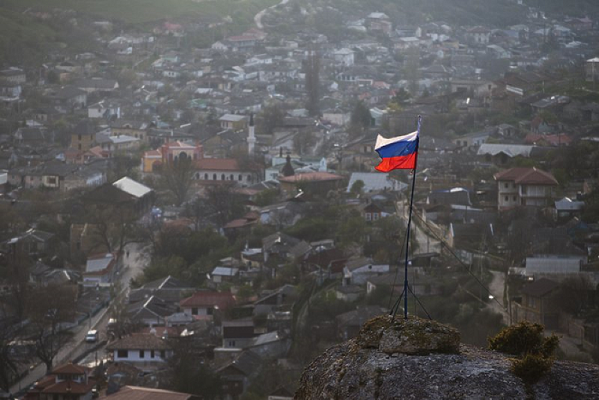 Жителите на Крим се борят с руската мобилизация
