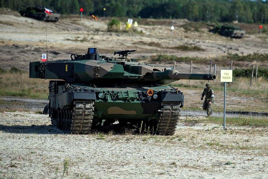 Киев заяви, че украинските сили ще се обучават на германски танкове в Полша