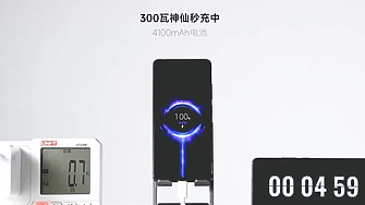 Надпревара на китайските компании: Xiaomi представиха 300W зарядно