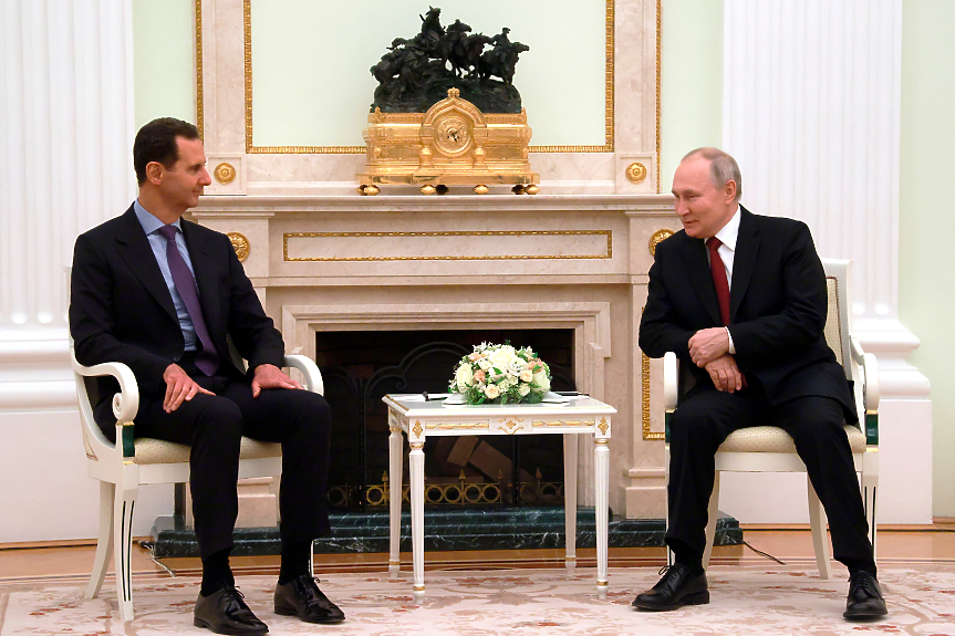 Асад поиска постоянно руско военно присъствие в Сирия