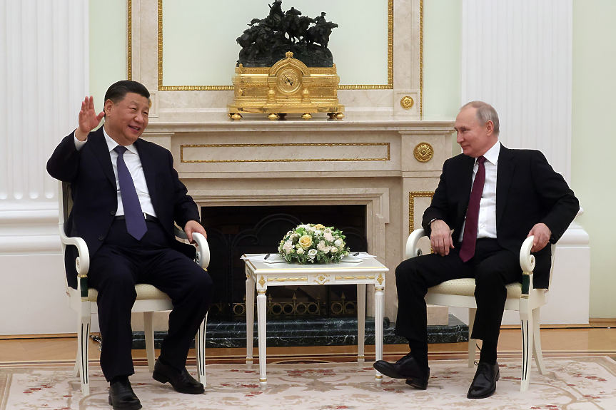 Путин към Си: Да разгледаме вашата инициатива за преговори, която много уважаваме