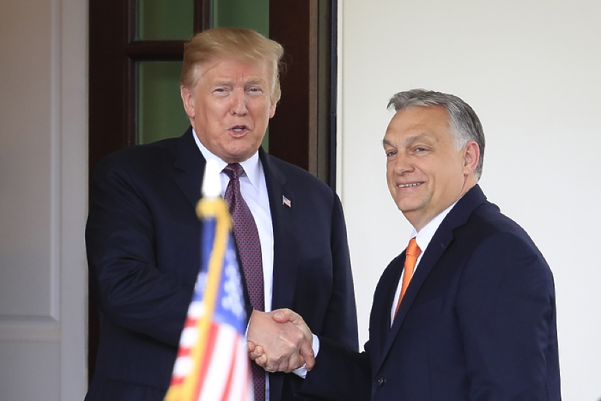 Орбан подкрепи Тръмп в Туитър