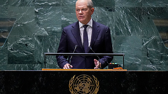 Шолц предупреди в ООН срещу измамен мир в Украйна