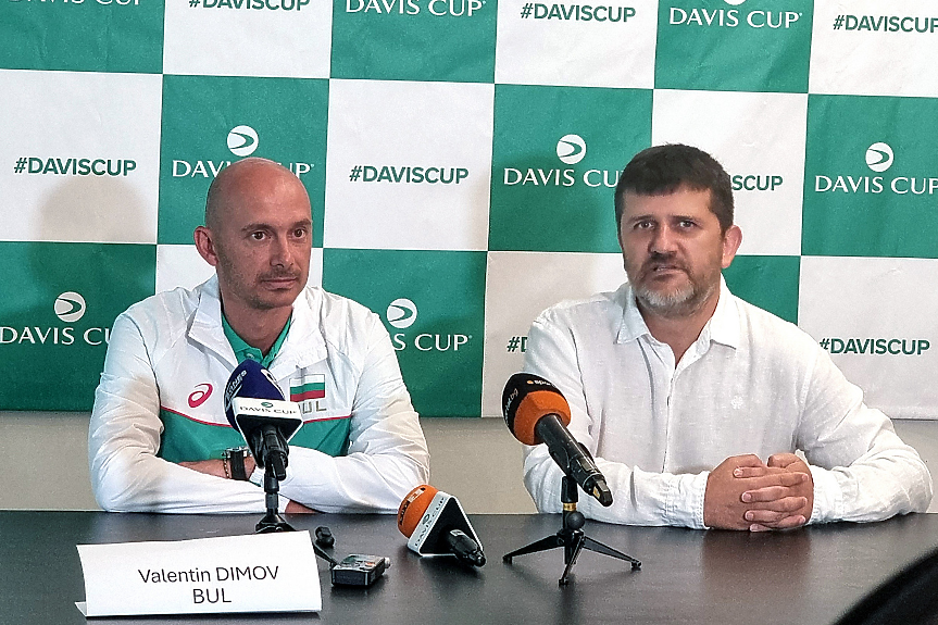 Тенисистите ни излизат срещу Казахстан без Григор Димитров