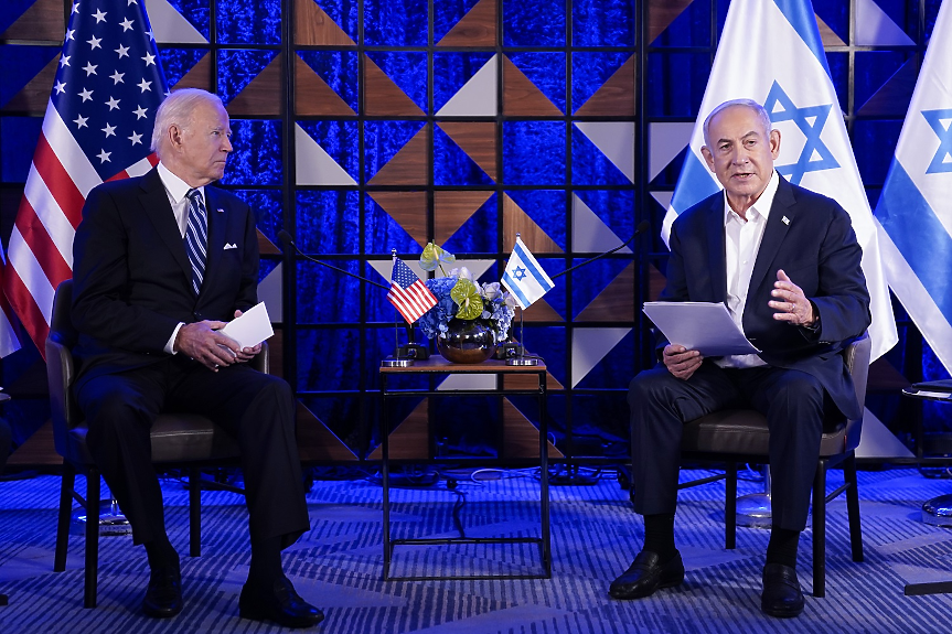 Нетаняху към Байдън: Правим всичко възможно да предпазим мирните жители на Газа 