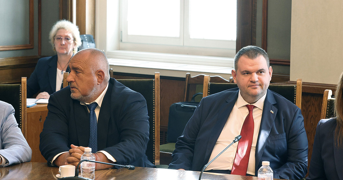 Съпредседателят на парламентарната група на ДПС Делян Пеевски и лидерът