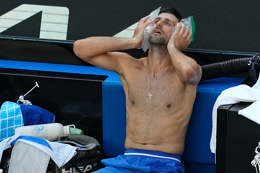 Джокович се справи с жегата и Фриц, пак е на полуфинал