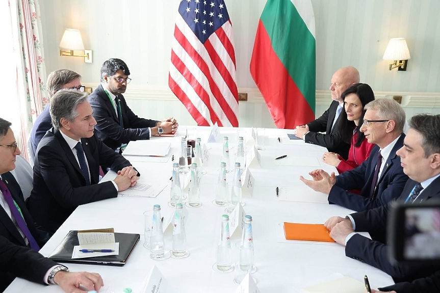 Блинкън: България е изключителен партньор за САЩ
