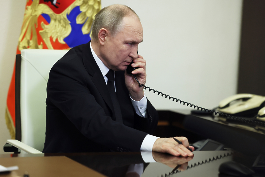 Путин се показа - обяви, че извършителите бягали към Украйна (ВИДЕО)