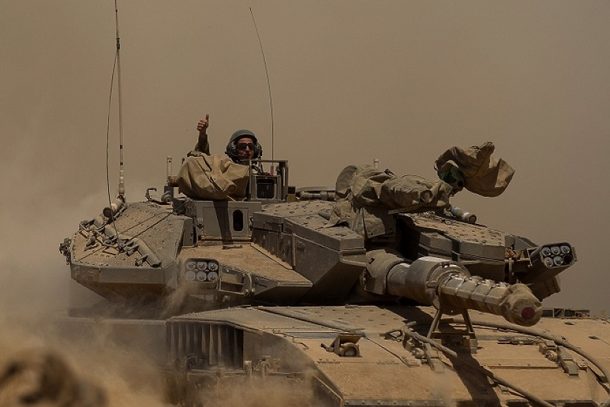 Израелски танкове достигнаха центъра на Рафах (ВИДЕО)