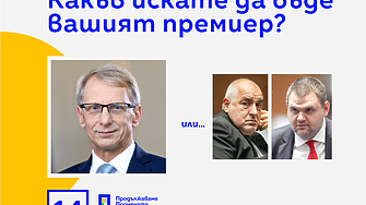 Може да е агитация и за тримата: ПП обжалва решението на ЦИК за билборда с Денков, Борисов и Пеевски