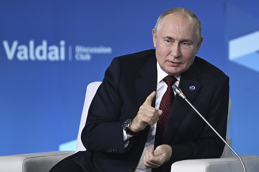 Путин: С кого си играете, дребни европейски страни - имате малка територия, но с гъсто население (ВИДЕО)