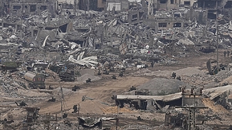 Бригадата на палестинската въоръжена групировка Хамас в град Рафах е
