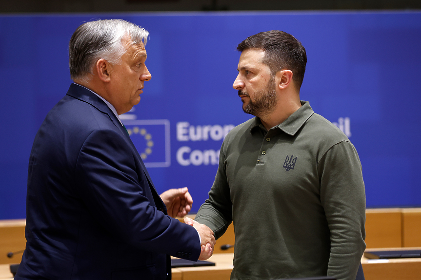 Орбан пристигна в Киев за среща със Зеленски
