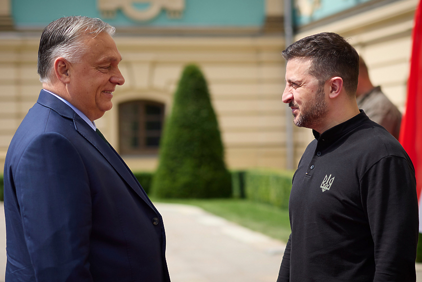 Орбан при Зеленски: А какво ще кажете да спрете да воювате?