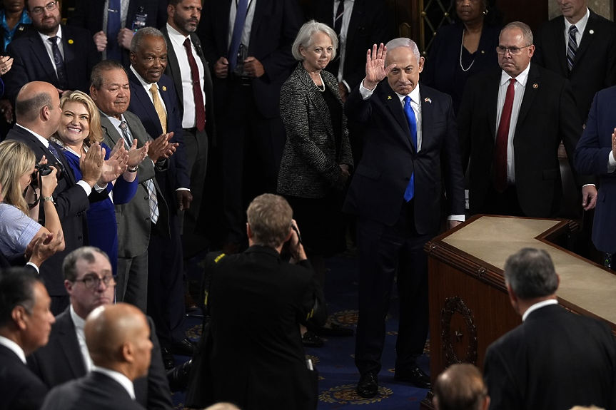 Нетаняху пред Конгреса: Америка и Израел трябва да останат единни