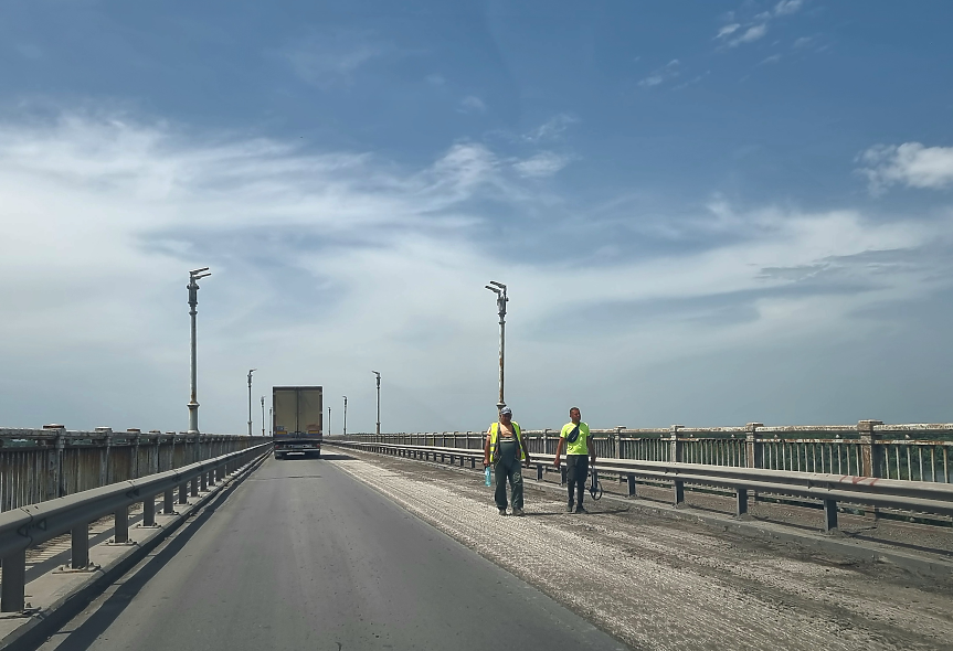 В средата на лятото: започна двугодишен ремонт на Дунав мост 