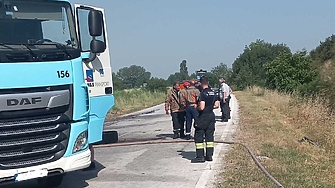 Кола и тир са се ударили на АМ Тракия  в района