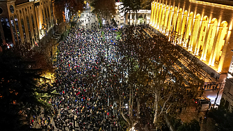 Хиляди демонстранти се включиха в проевропейски митинги в цяла Грузия