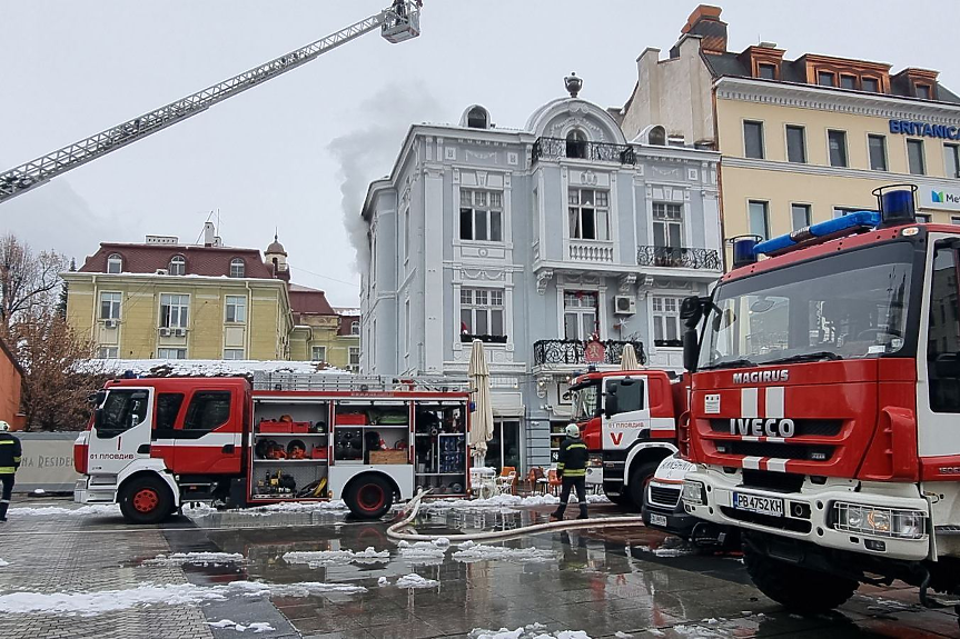 В Пловдив: човек загина, след като отново горя къща - паметник на културата