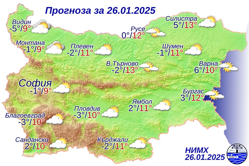 Топлото време продължава