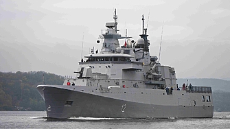 Първият произведен от България многофункционален боен кораб "Храбри" е в изпитания