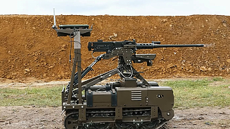 Украйна държи 45 дни фронтова позиция  с боен наземен дрон вместо пехота (ВИДЕО)