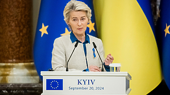 Фон дер Лайен и Коща - в Киев за четвъртата годишнина от началото на войната