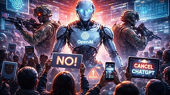 Тръгна вълна „Изтрий ChatGPT“, след като OpenAI подписа договор с армията на САЩ