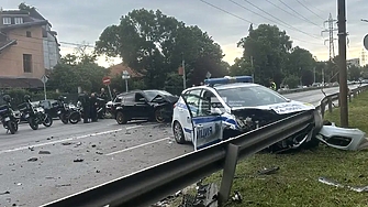 Пиян МВР служител на 2,2 промила помете кола с 8-годишно дете и баща му