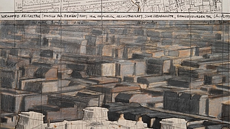 Проектът на Кристо „Опакованият Райхстаг“ купен от българска галерия