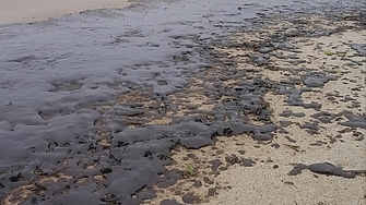 Десетки сигнали за мазут по плажовете край Бургас